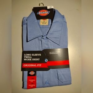 Dickies Long Sleeve Work Shirt - Med & Large
